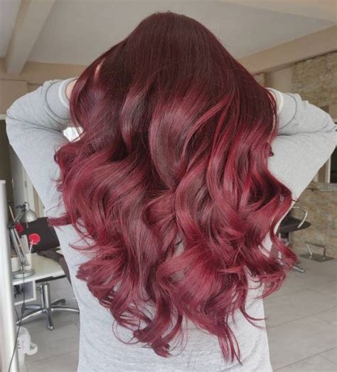 light burgundy hair color